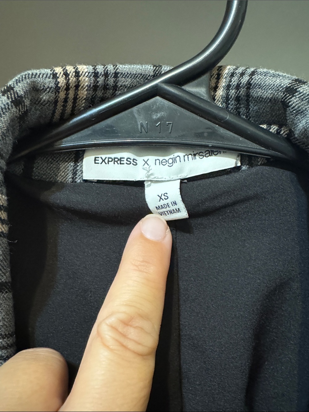 Express plaid blazer - Picture 2 of 3